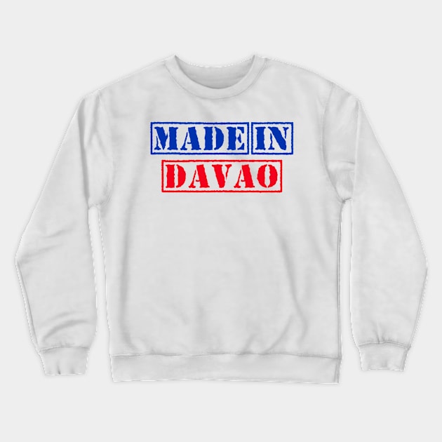 Made in Davao Philippines Crewneck Sweatshirt by xesed